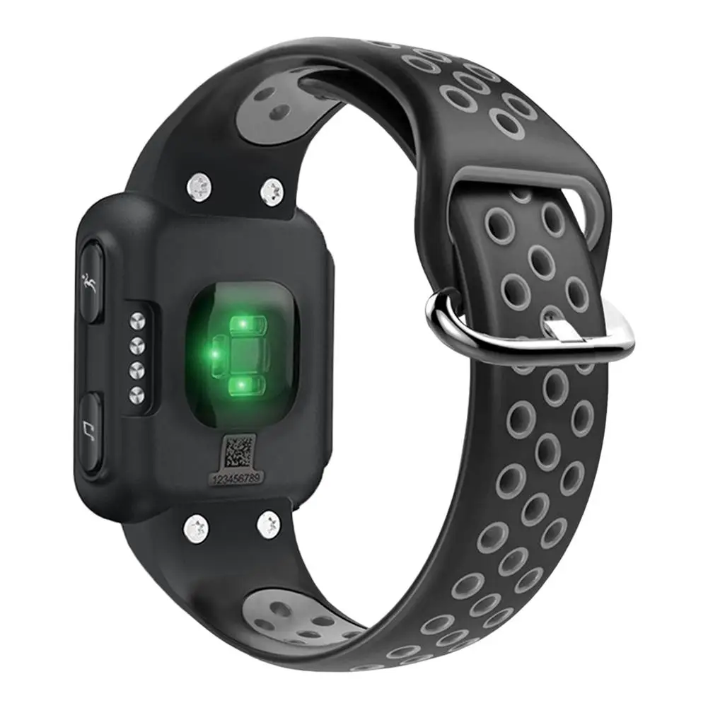 Быстросъемный силиконовый спортивный ремешок на запястье Quickfit часы ремешок для Garmin Forerunner 35 Smartwatch# BO