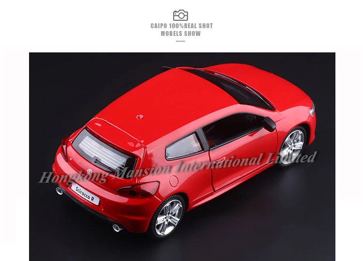 1:32 Масштаб Роскошные Литой Сплав металлическая модель автомобиля ForVolks wagen Scirocco