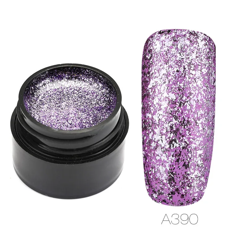RFA390 ROSALIND UV Nail Gel Polish Neon Rainbow Hybrid Varnish Platinum 5ML Gel Paint Set For Manicure Semi permanent Base top Gel Lak - Цвет: RFA390