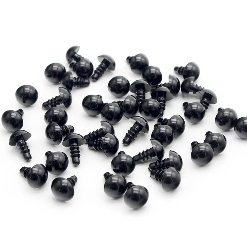 20 пар/100 пар Новые пластиковые безопасные глаза для медведя куклы животных кукольные игрушки K1002