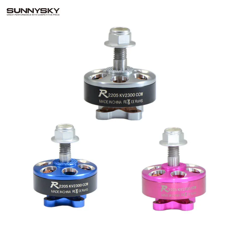 Бесщеточный двигатель Sunnysky R2205 2205 2300KV 2500KV для моделей RC Мультикоптер рама