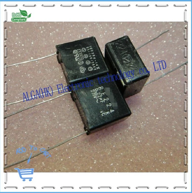 

Japan's valley RE224 X2 safety film capacitor 0.22 uf 220 nf 224 275 vac P15