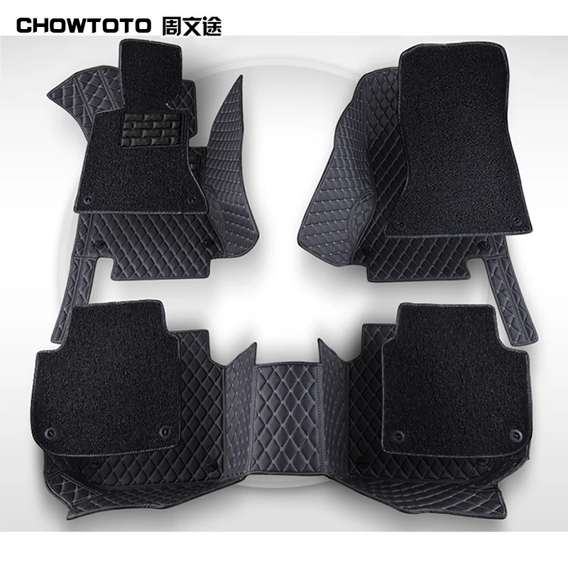 Двухслойные коврики CHOWTOTO AA! Индивидуальные для Infiniti EX25 FX35/45/50 G35/37 Q70L QX56 M35 прочные