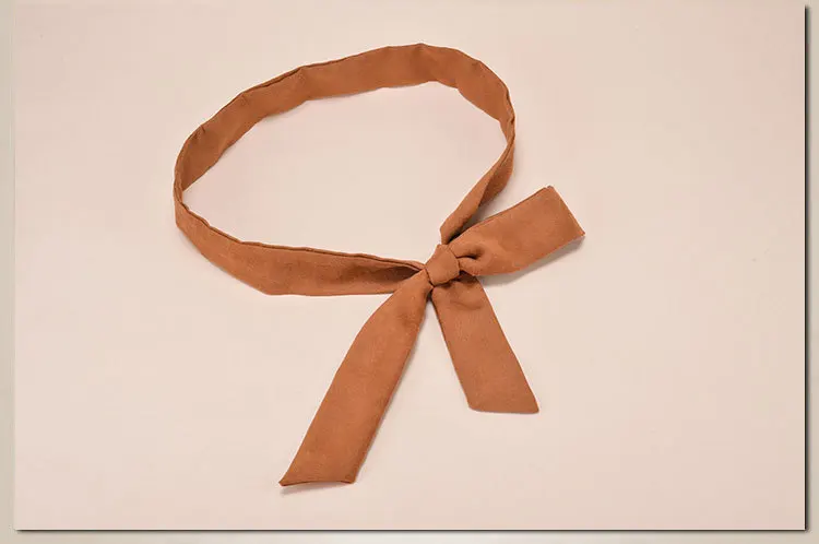 2018 2Colors Suede Fabric Belts Wide Female Decoration Brief Belt For Dress Women Winter Coat Clothing Interl Cummerbunds SO0129