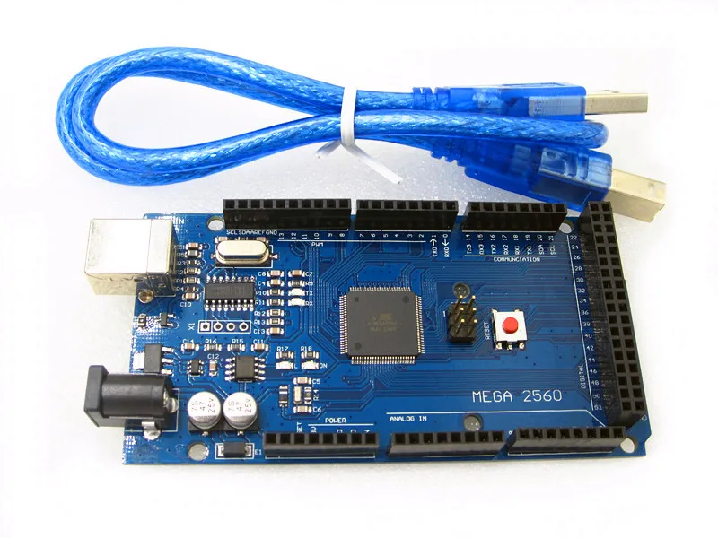 

New Mega 2560 R3 ,CH340G, Mega2560 REV3 ATmega2560-16AU Board + USB Cable X