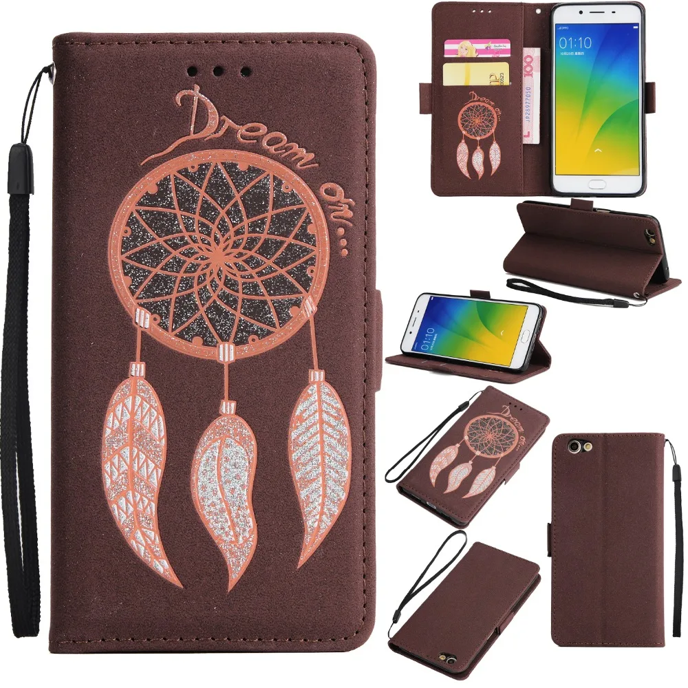 Flash Косметическая пудра тиснением колокольчиками чехол для OPPO R9s блеск кобура