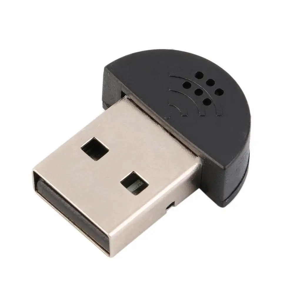 Супер мини USB 2 0 Микрофон Портативный Студийный микрофон для речи аудио адаптер