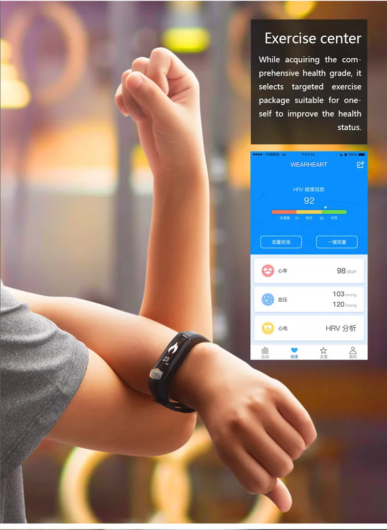 CD01 Smartband ECG Bluetooth спортивный Смарт Браслет для измерения кровяного давления HR смарт-Браслет фитнес-трекер умный Браслет для IOS Android