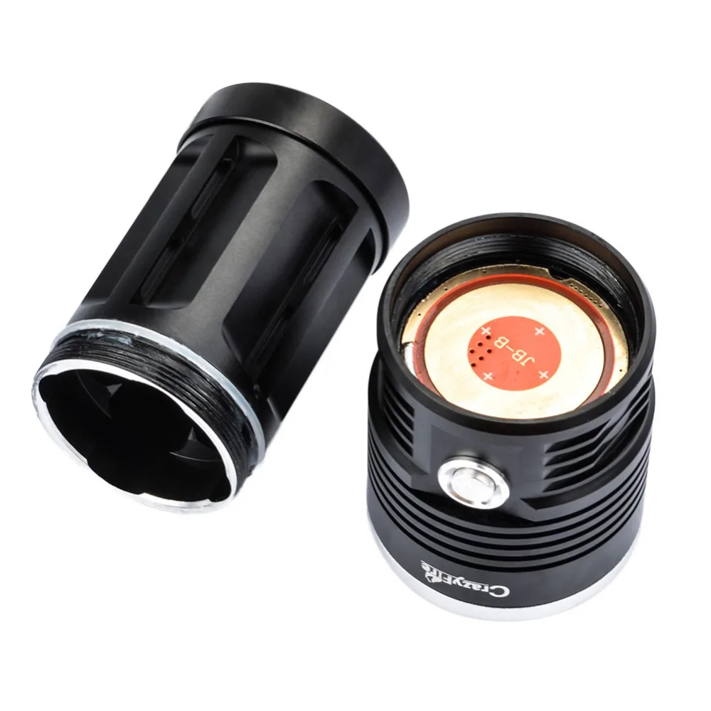 Мощный светодиодный фонарик CrazyFire 10000 люмен тактический фонарь онарик 11 CREE XM L T6 с