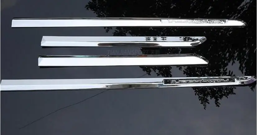 JINGHANG ABS CHROME автомобилей Боковая дверь кузова протектор литья крышка отделка