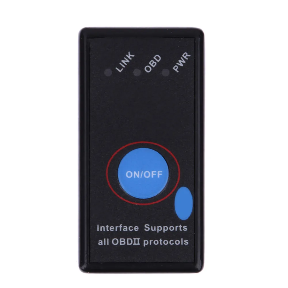 Автомобильный мини V2.1 ELM327 ELM 327 OBD2 OBD ii CAN BUS диагностический инструмент