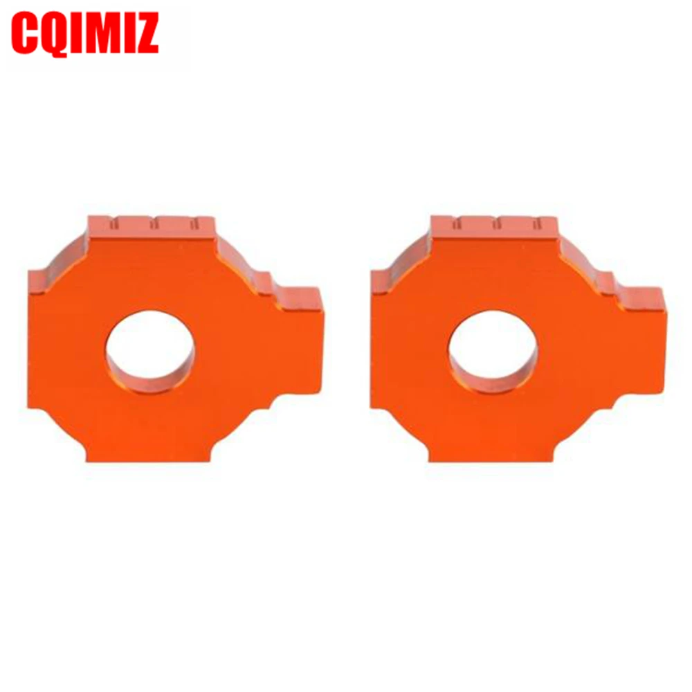 1 пара CNC мотоцикл Задняя Ось шпинделя цепь регулировочные блоки для KTM DUKE 125 200 390 |