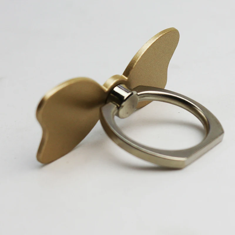 Прочное Приклеивание металла розетка палец кольцо назад держатель крюк 360