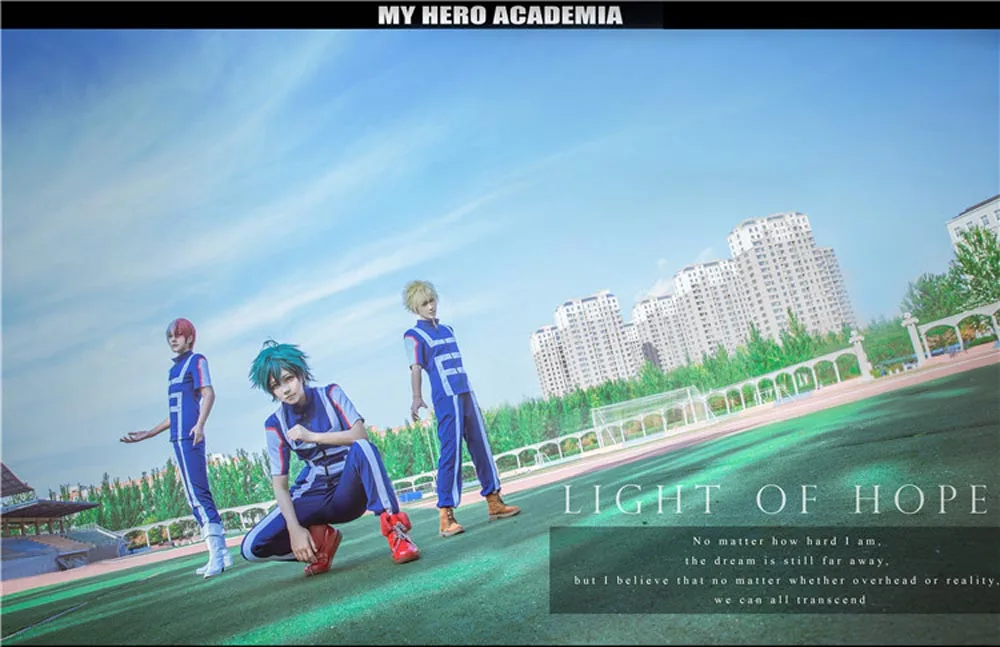 VEVEFHUANG Boku no Hero Academy My Hero Academy OCHACO URARAKA мидория изуку Bakugou Midoriya Iida спортивная форма для школьников Косплей