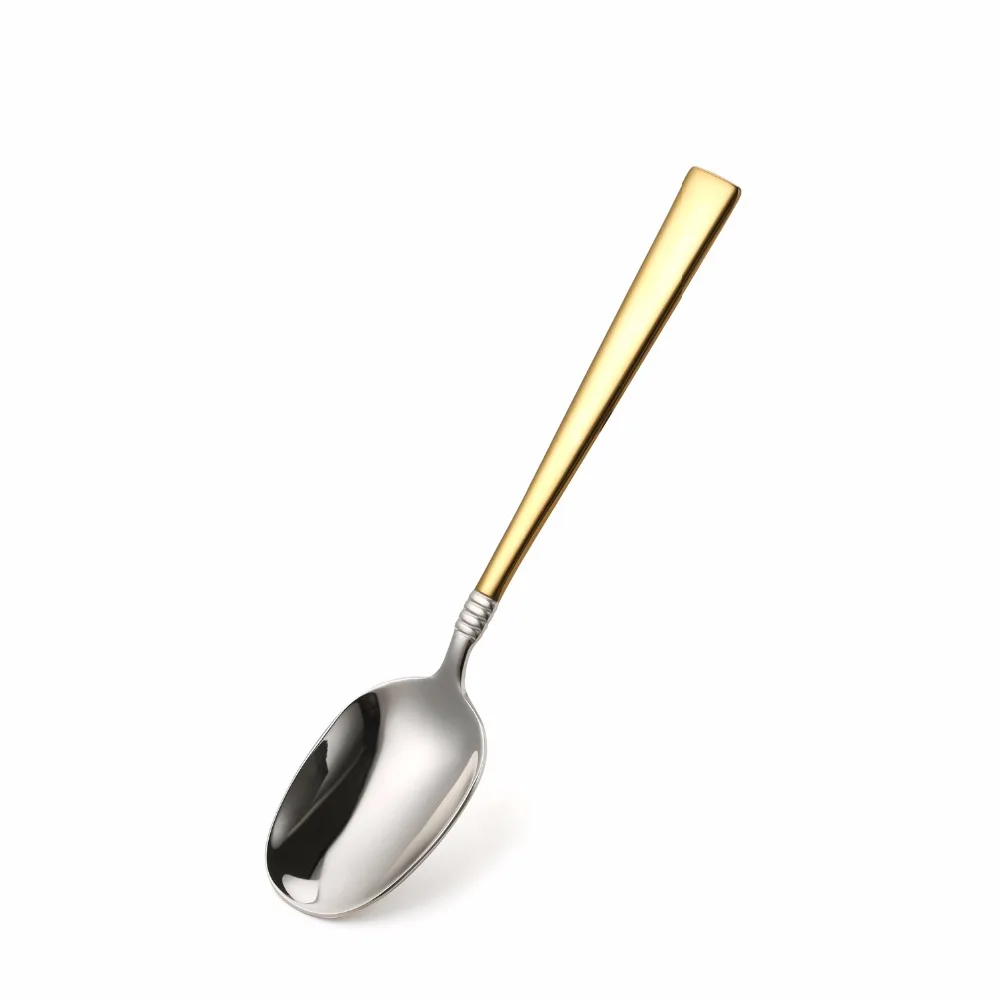 Набор столовых приборов из нержавеющей стали 4 шт. 18 10 дюймов|cutlery set|gold cutleryflatware set |