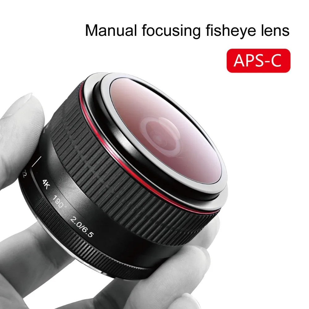 Meike MK 6 5 мм f2.0 Круглый Объектив рыбий глаз для фотоаппаратов Olympus Panasonic Micro 4/3|lens for