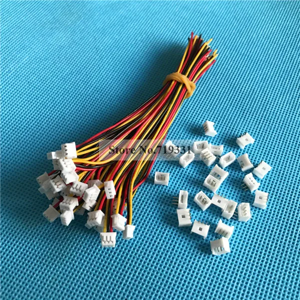 Micro JST 1 25 ММ 2P 3P 4P 5P 6P 3-контактный прямоугольный гнездовой разъем + штекер с