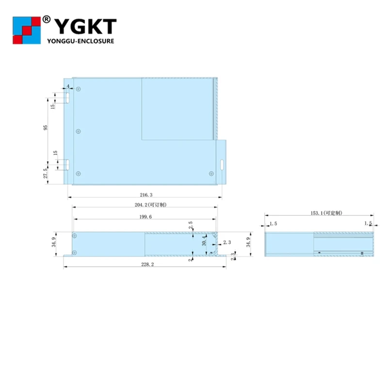 G06 229W35H мм/9 21 ''x 3 15'' Алюминиевый pcb аудио идеальный электронный полезный
