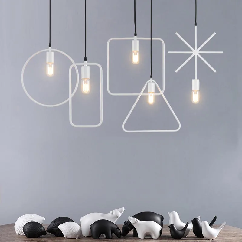 Креативные индивидуальные подвесные светильники для ресторана магазина одежды