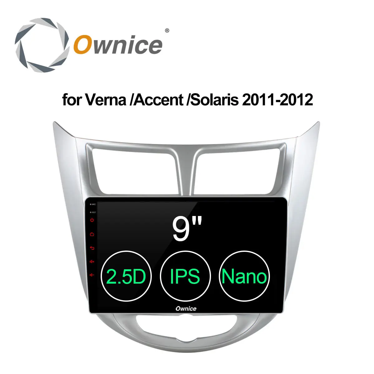 Owice C500 + Android 6 0 Octa 8 core 2G ram 32G rom автомобильный Радио плеер DVD для hyundai Solaris Verna accent 2011