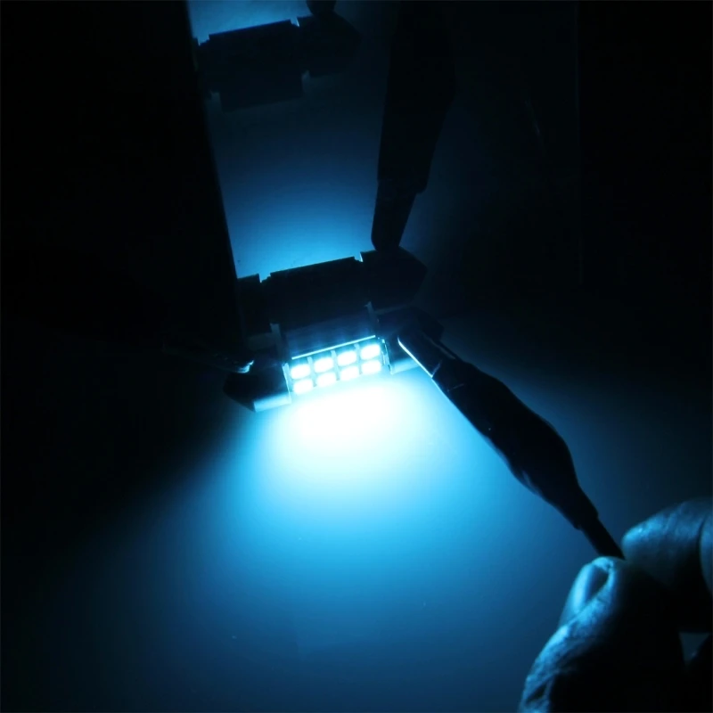2 шт. DC 12 В Вт 39 мм 41 36 31 8 SMD 3528 светодиодный s двухштырьковый порт декодирование