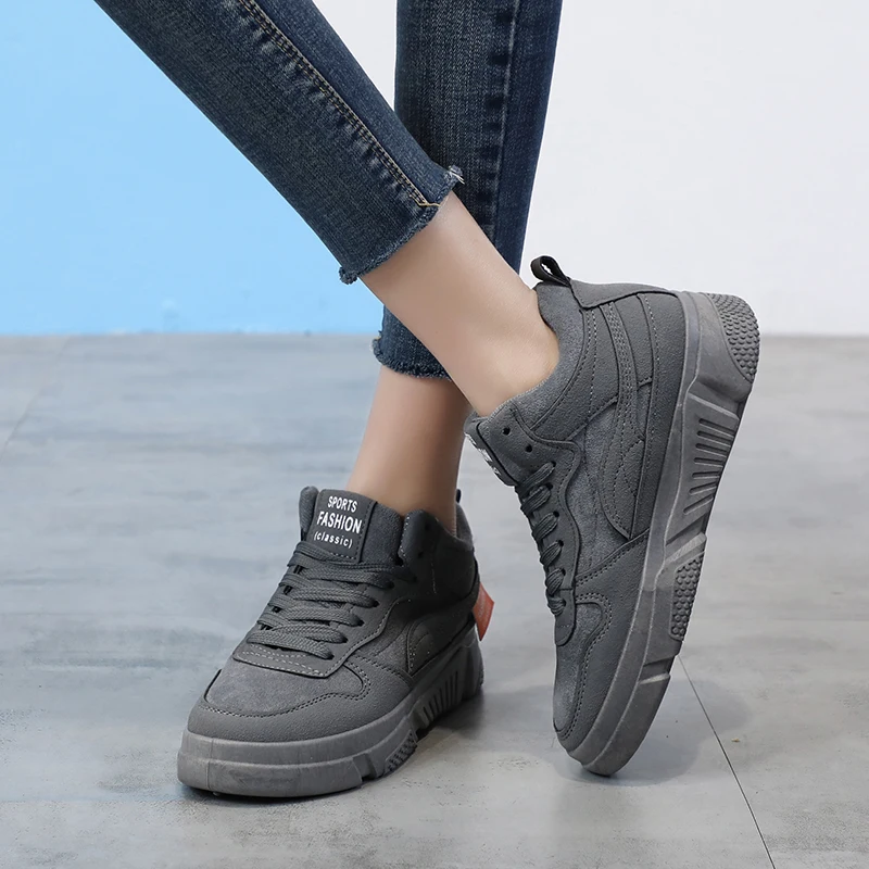 

Women New Sneakers Comfortable Casual Shoes Fashion Lady Flats Female Shoes for Student Adult Botas Mujer Rubber Shoe Women\x27s