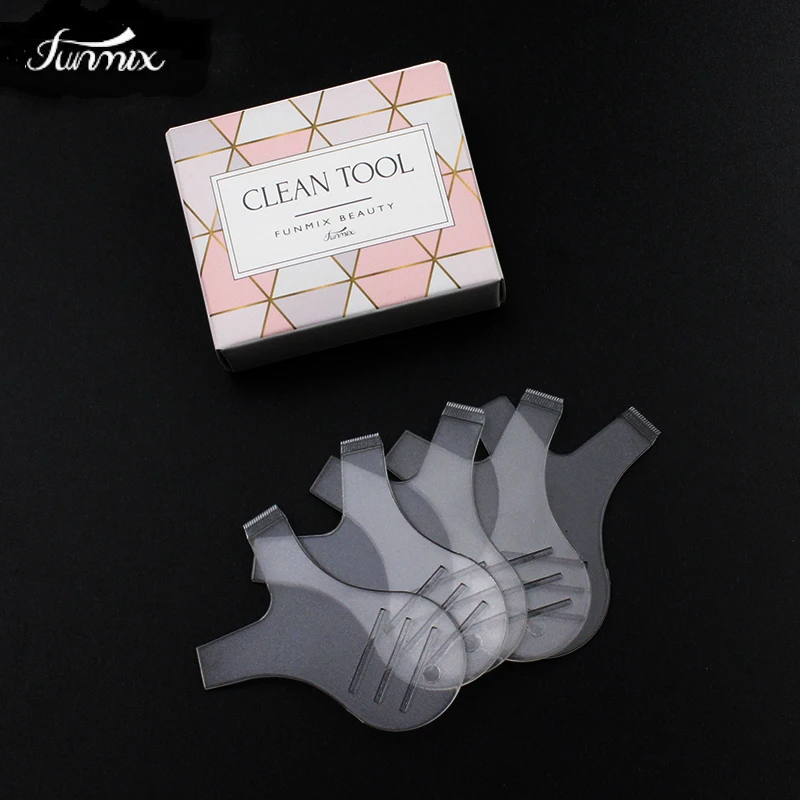 

5pcs Y Shape 2 different Cleaning Heads Plastic Soft Brush Mini Disposable Eyelash Clean Up Brush Makeup Mascara Tools