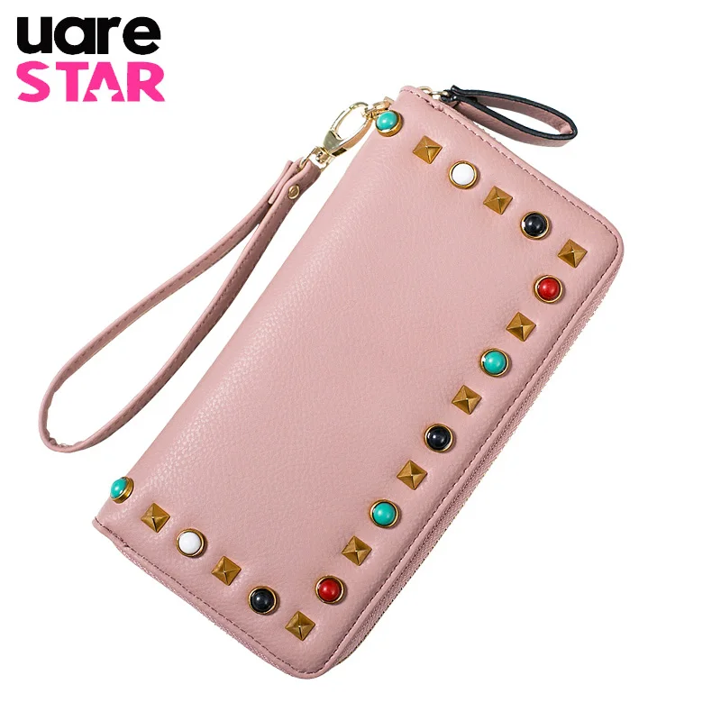 2017 вместительные Модные женские кошельки известный бренд Дизайнерские Длинные