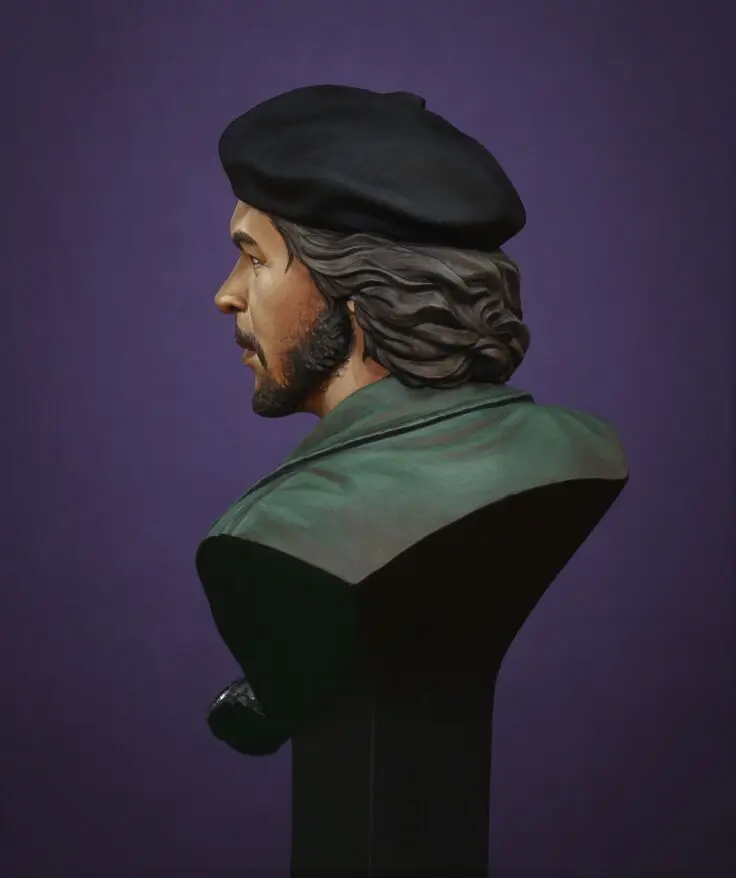 1/10 Неокрашенный резиновый бюст Che Guevara|Наборы для сборки моделей| |