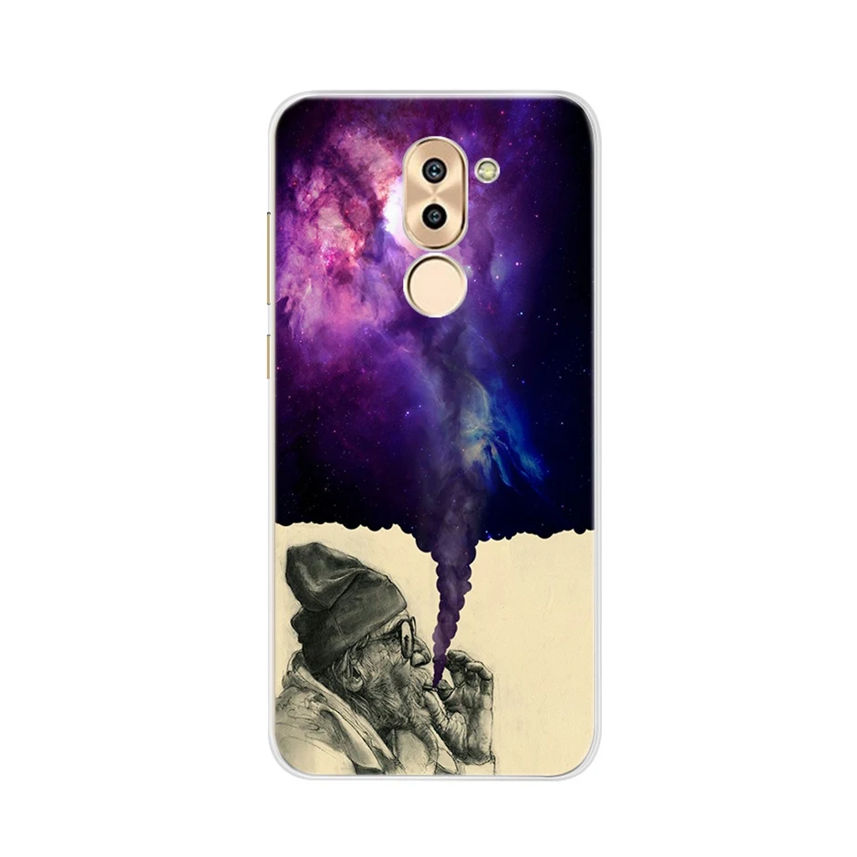Изумрудно-зеленый Модный чехол для телефона huawei GR5, задняя крышка, силиконовый мягкий чехол из ТПУ для huawei mate 9 Lite, чехол, чехол для Honor 6X Funda - Цвет: Изумрудно-зеленый