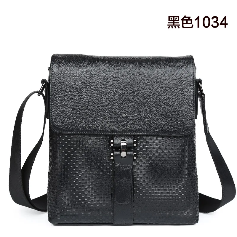 Сумка на плечо мужская из натуральной кожи маленький саквояж кросс-боди