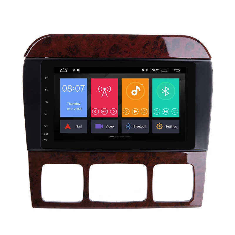 Android 8.1 Quad Core Car DVD Player For Mercedes/Benz/S320/S350/W220/W215/CL600 Wifi 4G DVR TPMS Multimedia Radio GPS Navi | Автомобили и