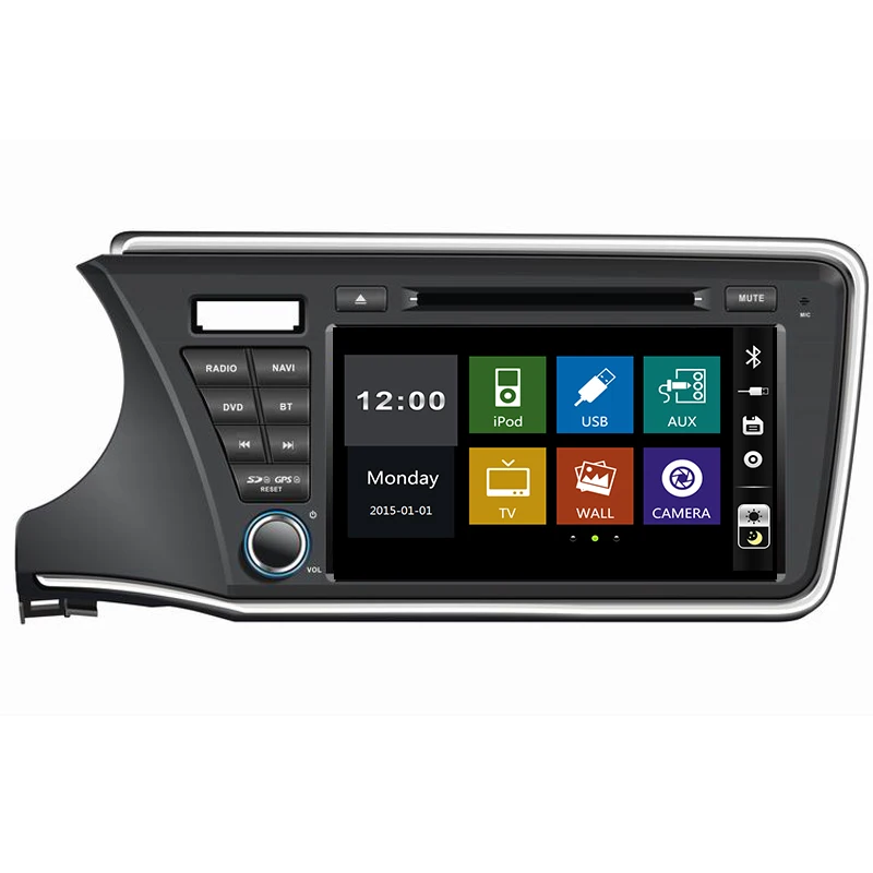 9 дюймов Автомобильный dvd плеер с gps навигацией BT/TV USB SD AUX аудио Радио стерео