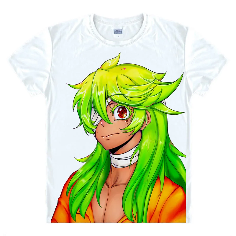 Style 19 Coolprint/футболка в стиле аниме «нанбака-цифры»; футболки с короткими рукавами; Hajime Sugoroku Kenshiro Yozakura; футболки для косплея; хентай - Цвет: Style 19
