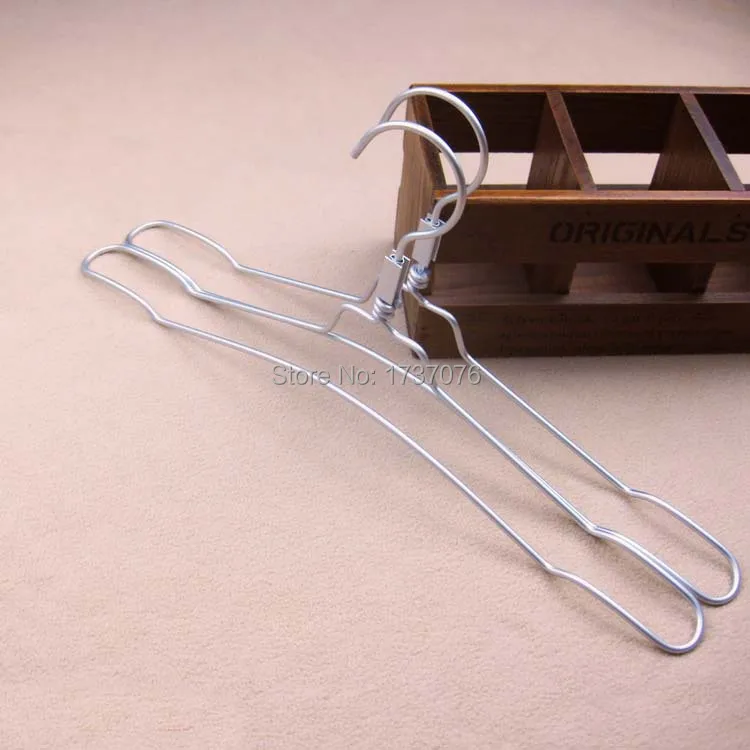 10 шт./лот Высококачественная алюминиевая вешалка для одежды Нескользящая