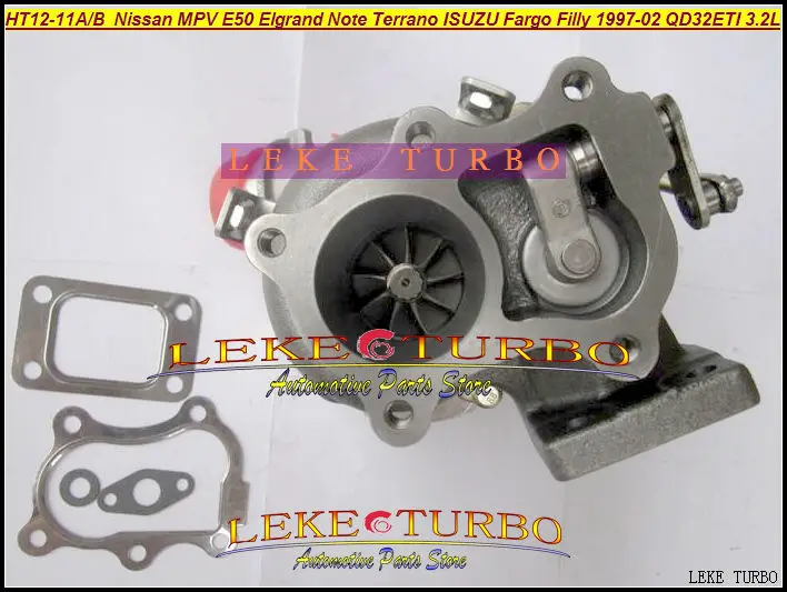 Бесплатная доставка HT12 11B 14411 1W401 1W402 144111W402 Turbo для Nissan MPV E50 Elgrand Note ISUZU Fargo Filly QD32ETI