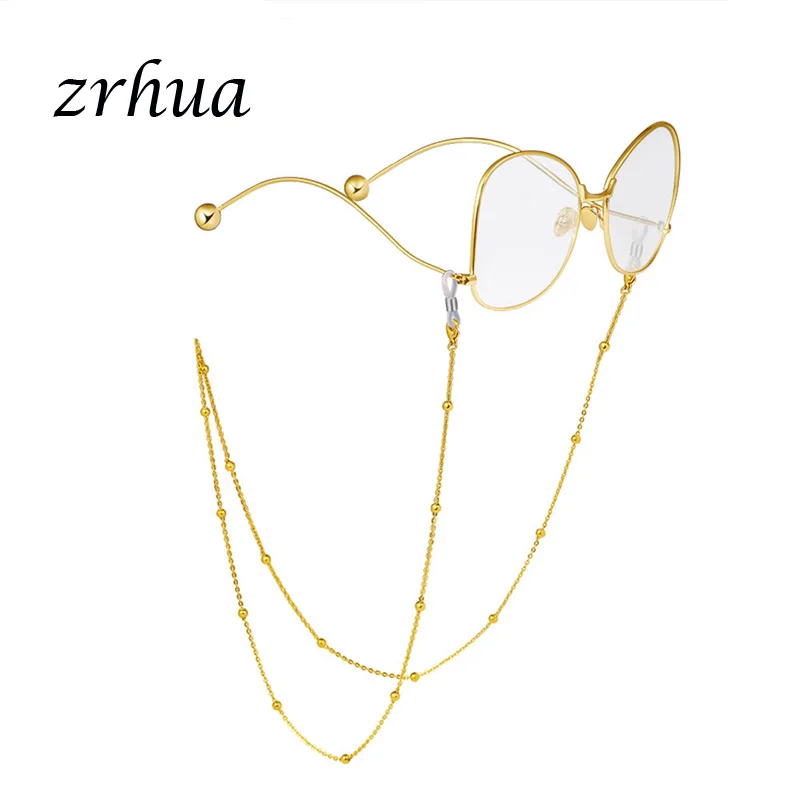 Ремешок для очков ZRHUA металлическая цепочка держатель шнура чтения ремешок шеи