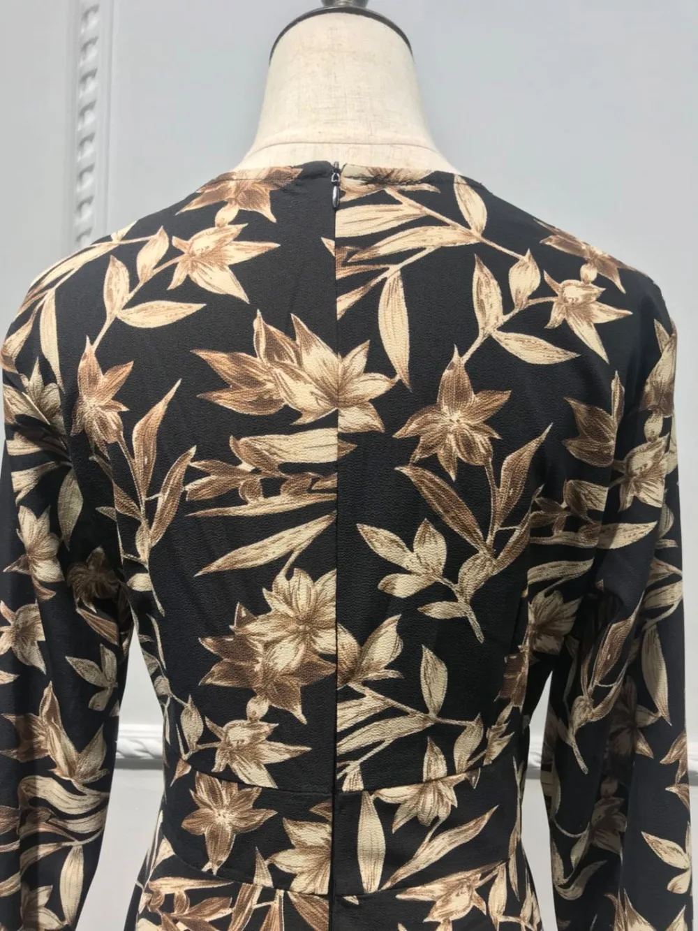 Элегантное платье с цветочным принтом Abaya кардиган расклешенными рукавами мусульманский длинный халат