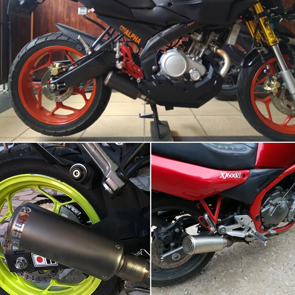 Выхлопной глушитель Alconstar 51 мм из углеродного волокна для мотоцикла Yamaha MT 09 X MAX 250