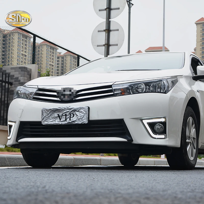 SNCN светодиодсветодиодный дневные ходовые огни для Toyota Corolla 2014 2015 2016 DRL