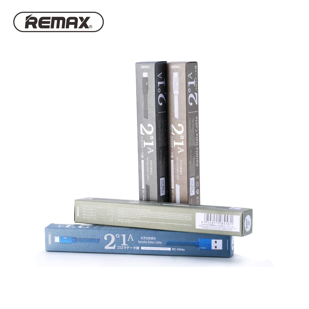 REMAX Kerolla RC-094a кабель для передачи данных Samsung S10 S9 S8 Plus Xiaomi Huawei p10 lite Mate 20 2.1A быстрой