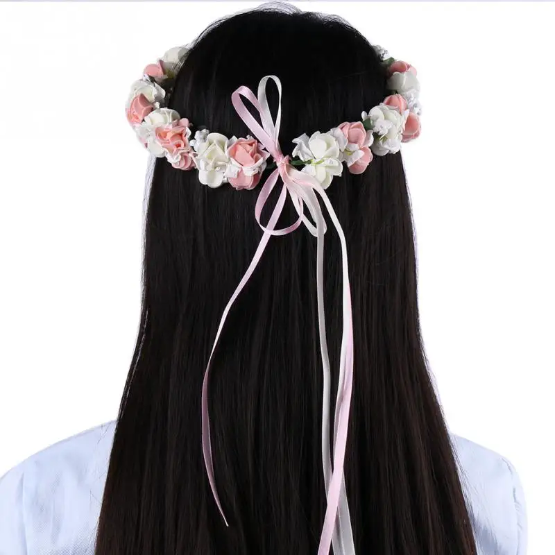 Красивый Свадебный Цветочный Венок Цветочной Гирляндой Небольшой Лес Цветок