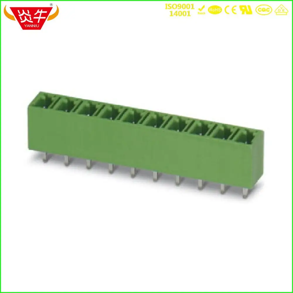 KF2EDG15V 5.08 7P MALE 15EDGVC 5 08 мм 7PIN PCB прямой разъем подключаемый вставной TEMINAL блок MCV 1 5/7 G