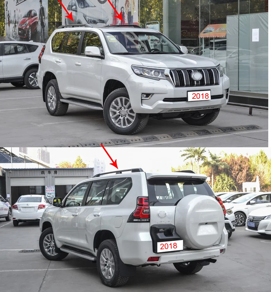Для Toyota prado FJ150 FJ 150 FJ120 120 Горячие Спойлеры portapacchi крючок 2010 2011 2012 2013 2014 2015 2016 2017 2018
