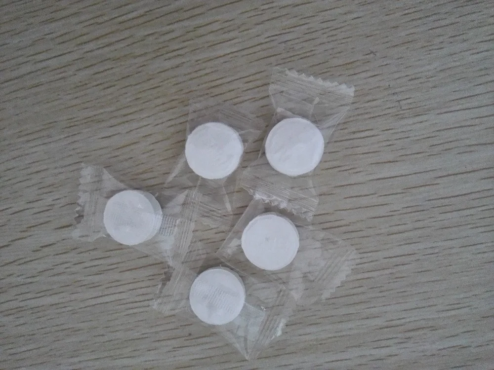 One-time Use Candy Coin Pill Towel Promotions