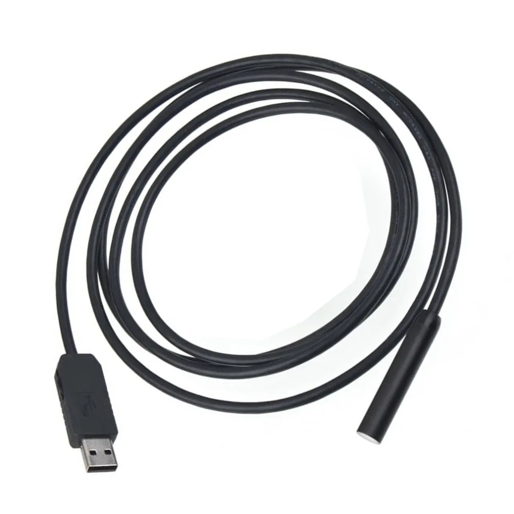 Оригинал высокое качество 2 м USB Водонепроницаемый эндоскоп Бороскоп змеиная