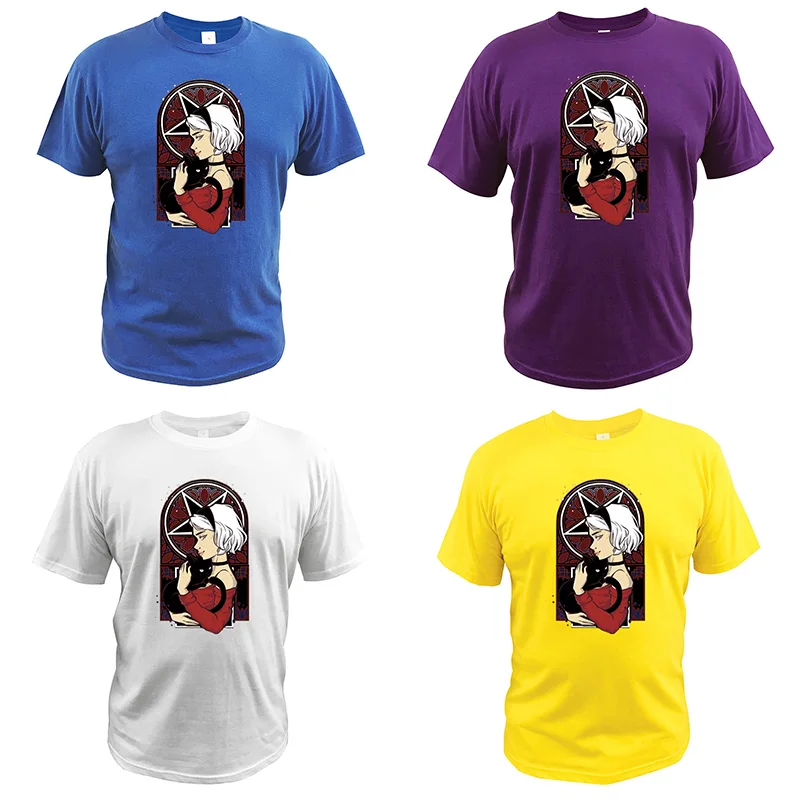 Служба доставки Кики футболка ведьма Сабрина аниме Винтаж Camiseta создать Миядзаки Хаяо футболка