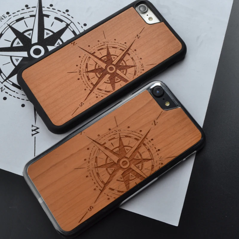 Новый брендовый тонкий роскошный чехол для Iphone X 6 S 7 8 Plus из натурального дерева с