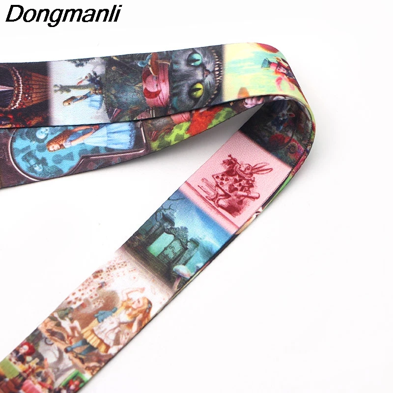 P1919 Dongmanli Детские брелки бейдж со шнурком ID Lanyards/Мобильный телефон Веревка/ключ нашейные ремешки ремни ювелирные изделия
