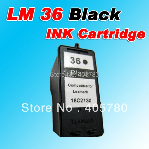 Картридж с черными чернилами LM 36 (18C2130) совместимый lexmark LM36 X3650/X5650/X6675/Z2420|ink